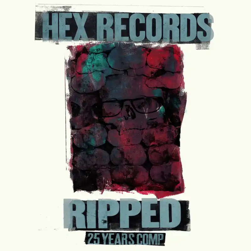 Various Artists - Hex Records: Ripped (25 Years Comp) [LP - Cloudy/Clear] Limited Offer
