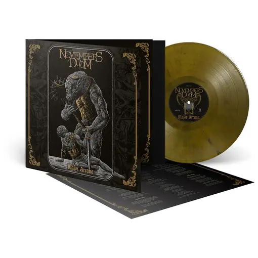 Editor’s Pick NOVEMBERS DOOM MAJOR ARCANA (GOLD/BLACK SWIRL) - LP