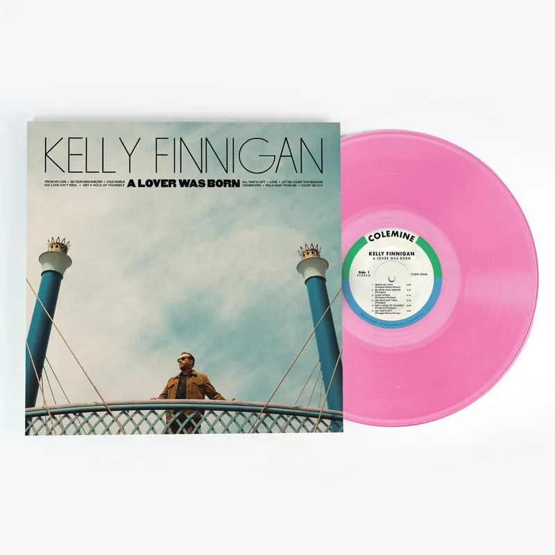 Clearance Kelly Finnigan - A Lover Was Born (Autographed) [LP - Transparent Pink]