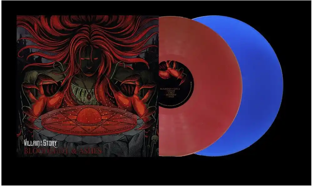 Villain of the Story - Bloodshot / Ashes (LP)– Josey Records Brand New