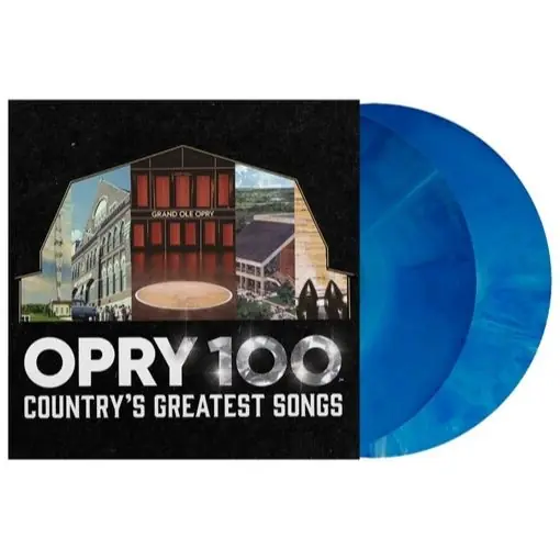Budget OPRY 100: VARIOUS COUNTRY'S GREATEST SONGS (INDIE EXCLUSIVE BLUE MARBLE) - LP
