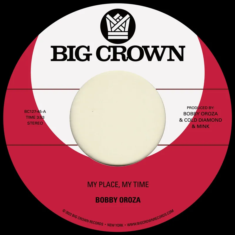 Mega Sale OROZA,BOBBY MY PLACE MY TIME / THROUGH THESE TEARS - 7"