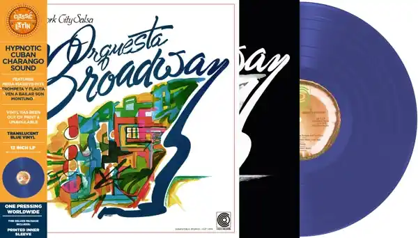 ORQUESTRA BROADWAY NEW YORK CITY SALSA (TRANSLUCENT BLUE) - LP Place Order