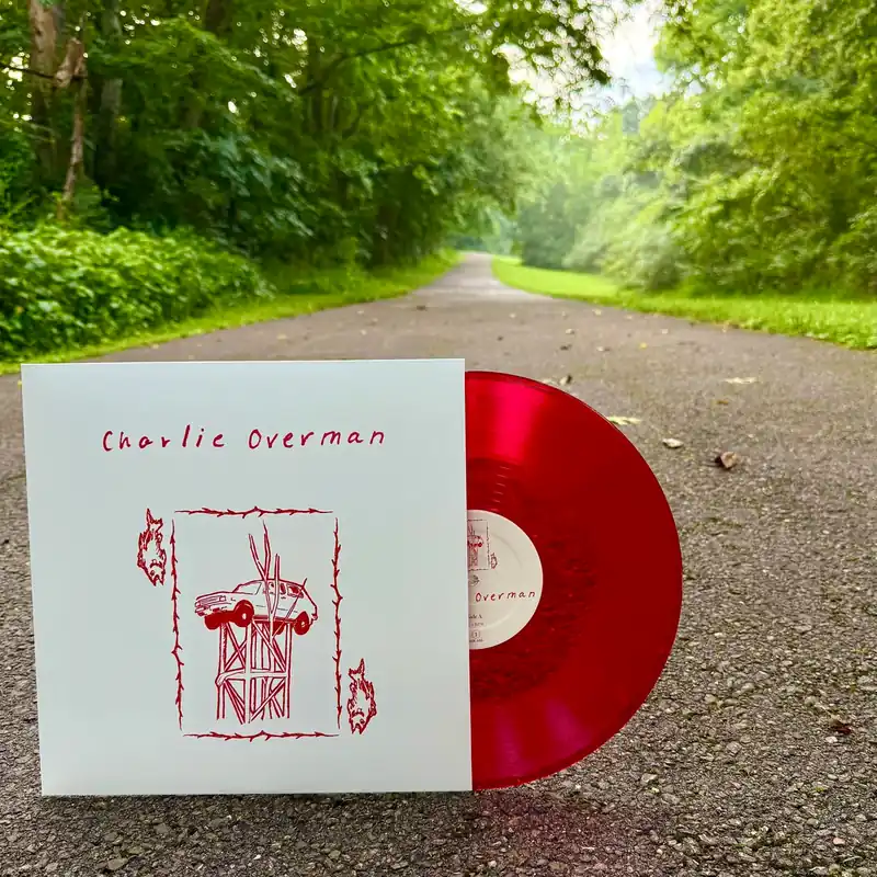 Flash Sale OVERMAN,CHARLIE CHARLIE OVERMAN (RED VINYL) - LP