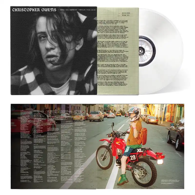 OWENS,CHRISTOPHER I WANNA RUN BAREFOOT THROUGH YOUR HAIR (CLEAR VINYL) - LP New Arrival