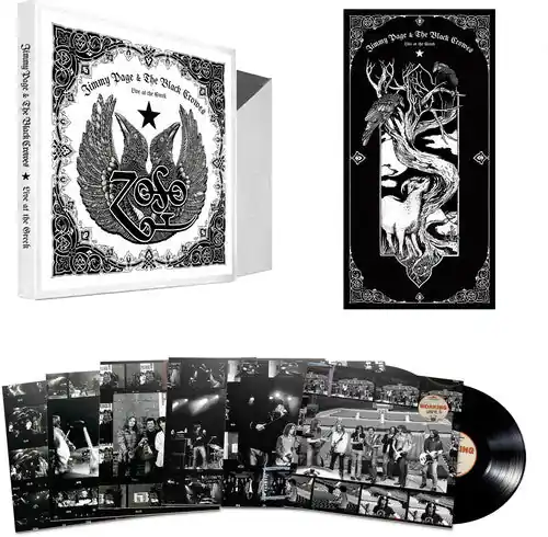 PAGE,JIMMY & THE BLACK CROWES LIVE AT THE GREEK (6LP BOX) - LP Hassle-Free Returns