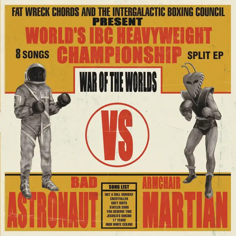 Bad Astronaut / Armchair Martian - War Of The Worlds (Uk) (LP)– Josey Records Holiday Sale