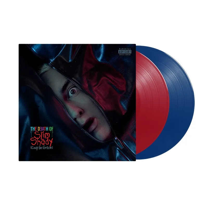 Limited Edition Eminem - The Death of Slim Shady (Coup de Grâce) [2xLP - Red/Blue]
