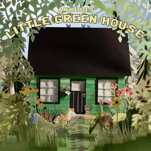 Budget Anxious - Little Green House [LP - White/Pink]
