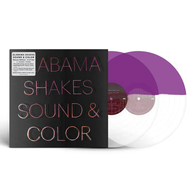 Don’t Miss Out Alabama Shakes - Sound & Color (Deluxe) [2xLP - Translucent Purple/Clear]