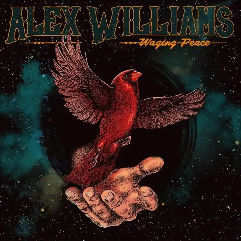 Alex Williams - Waging Peace (Limited Edition Red LP)– Josey Records Brand New
