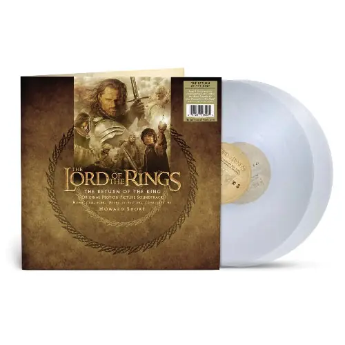 Order Now Lord Of The Rings: The Return Of The King (Indie Exclusive 2LP Clear Vinyl)