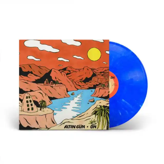 On (Ltd Edition Turquoise & White Swirl Vinyl) Genuine
