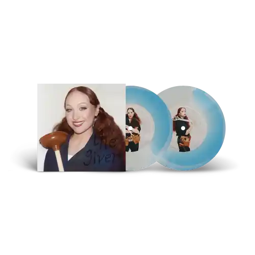 Discount The Giver (The Plumber / Indie Exclusive Blue w/ White Swirl 7" Vinyl)