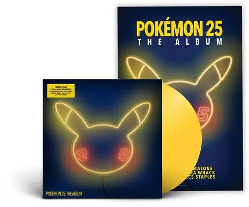 Save Now Pokemon 25: The Album (Ltd Edition Yellow Vinyl)