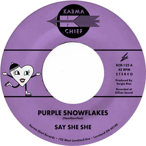 Purple Snowflakes / This Wintertime (Opaque Dark Purple 7” Vinyl) Best Price