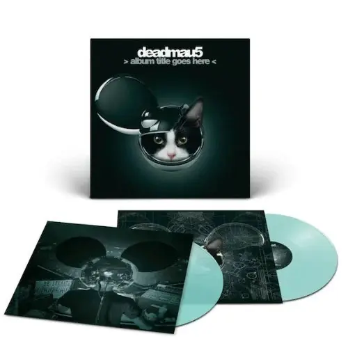 > album title goes here < (2LP Turquoise Vinyl) Handmade