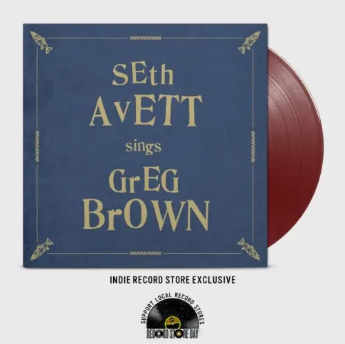 One Day Deal Seth Avett Sings Greg Brown (Indie Exclusive Maroon Vinyl)