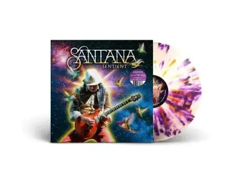 Worldwide Shipping Sentient (Clear w/ Orange & Purple Splatter Vinyl)