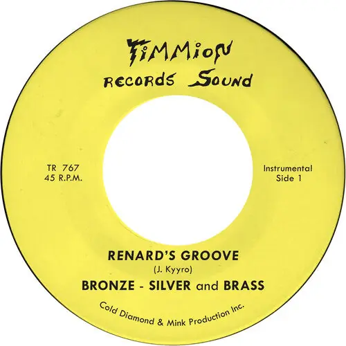 Super Sale Renard’s Groove (Clear 7” Vinyl)