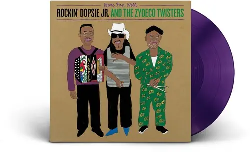 More Fun with Rockin’ Dopsie Jr. & The Zydeco Twisters (Clear Purple Vinyl) Genuine