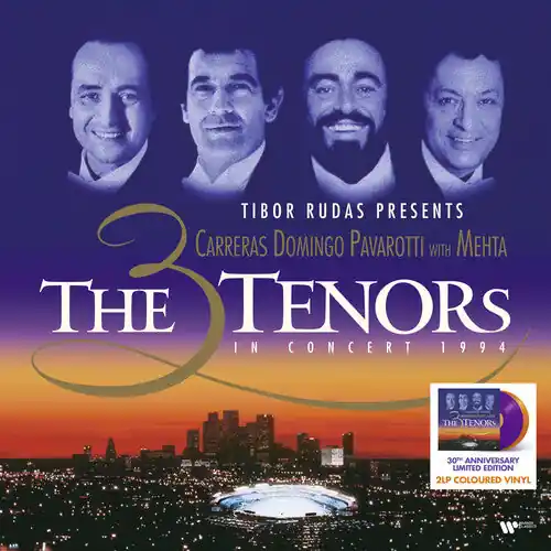 Shop Now The 3 Tenors in Concert 1994 (30th Anniversary / 2LP Color Vinyl)