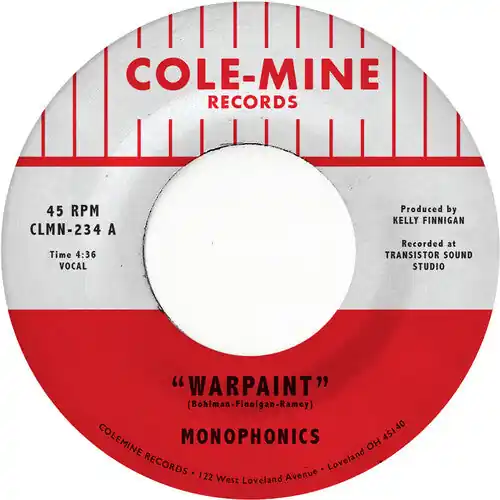 In Demand Warpaint / Crash & Burn (Natural w/ Black Swirl 7” Vinyl)