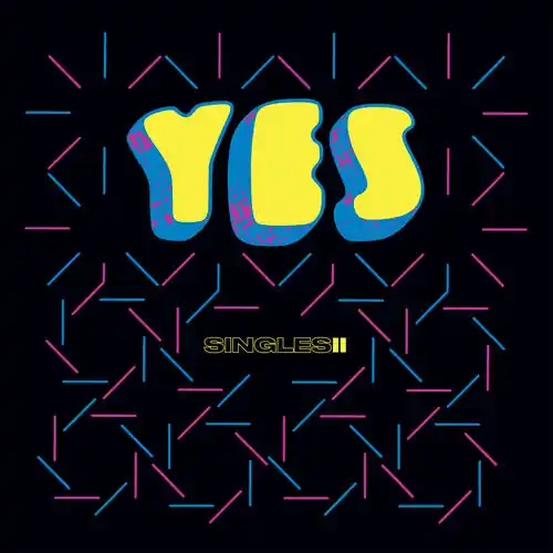 YesSingles2 (Blue & White Splatter Vinyl / Rocktober) Brand New
