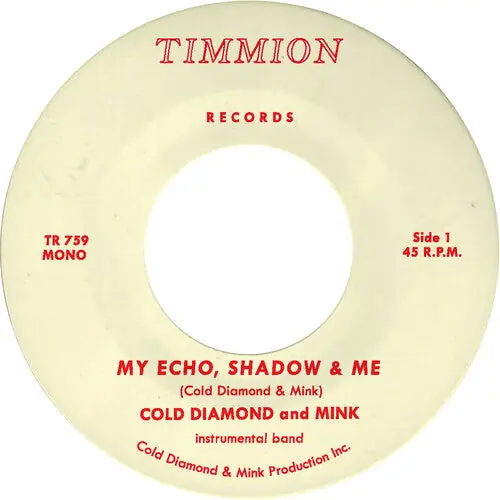 Price Drop My Echo, Shadow and Me (Instrumental) (7” Vinyl)