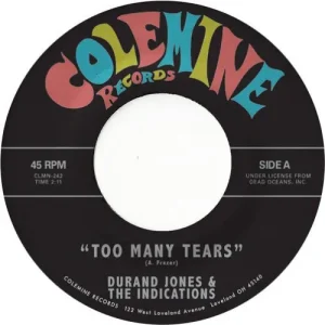Too Many Tears / Cruisin’ To the Park (Sea Glass Blue 7” Vinyl) Original